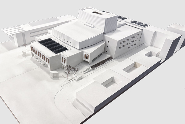 Modell des Theaters